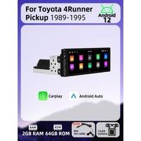 Android Car Multimedia for Toyota 4Runner Pickup 1989-1995 6.86" Screen 1Din Radio Stereo Head Unit Carplay GPS Carplay Auto
