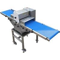 BABEJING Commercial Desktop Fresh Meat Slicer, Barbecue Restaurant Pork Belly Cutter, Beef Slicer