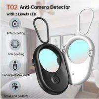 intelligent infrared scanning detector, 2 levels, LED anti spy signal camera detection, suitable for hotels, travel