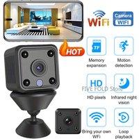 X6 Mini IP Cameras HD 1080P WiFi Sports Wireless Security Surveillance Built-in Battery Night Vision Smart Home Cameras