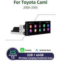 1 Din Android Radio for Toyota Cami 2000-2005 Carplay Autoradio Android Auto Stereo Car Multimedia Head Unit GPS Navigation