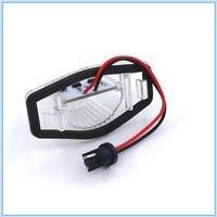 2Pcs 6500K 2W 12V SMD 18 LED Number License Plate Light Canbus For Honda Crv Fit Jazz Hrv Frv Cr-v Odyssey Stream 2004-2016