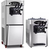 Automatic Soft Ice Cream Machine Desktop Intelligent English Operating System Stainless Steel Sweet Cone Ice Cream Machine BL25O