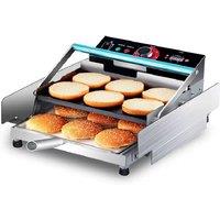 Automatic Commercial Burger Grill Machine Burger Maker Small Portable Hamburger Bread Toaster Touchscreen Toaster Bread