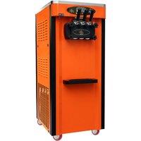 Commercial Stainless Steel Soft Ice Cream Machine 3 Flavors Automatic 220V 110v for Dessert Shops
