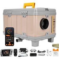 8KW 12V/110-240V Toolbox TB10 Diesel Air Heater LCD & bluetooth With Altitude Mode Parking Heater For Cars RV Camper Tent