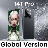 New 14T Pro Original Smartphone 7.3inch Cell Phone 8000mAh Android 4G 5G Dual SIM Card Cellphones Global Version Mobile Phones