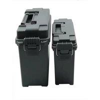 Plastic Ammo Box Weapons Safe Storage Ammo Can Lightweight High Strength Ammo Accessory Crate Storage Case Bullet Safety Box