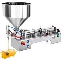 PBOBP Paste Liquid Filling Machine Adjustable 5-5000ml Volume,Filling Machine With 30L Hopper, For Cream/Cosmetic/Perfume