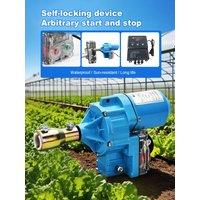 Electric Film Roller DC 24V Film Roll Machine 100W/150W Electric Roll Up Machine Greenhouse Film Winding Machine