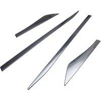 For Nissan Rogue X-Trail 2023 2024 2025 Door Body Side Molding Trims Carbon Fiber Car Stylish Accessories 2022 2021