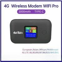 4G/5G Mobile WIFI Router 150Mbps 4G LTE Wireless Router 2500mA Portable Pocket MiFi Modem Mobile WiFi Hotspot with Sim Card Slot