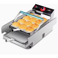 Commercial Electric Burger Bun Toaster Sandwich Maker Touchscreen Bread Toaster Mini Automatic Griller Machine