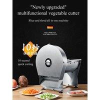 0-10mm Commercial Onion Potato Chips Slicer Slicing Machine Manual/Electric Cabbage Shredder Machine Vegetable Fruit Slicing