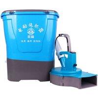 Electric Fertilizer Spreader Backpack-Style Agricultural Fertilizer Spreader Multifunctional Livestock Feeding M achine