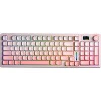 AULA S98pro Wireless Mechanical Keyboard Three Mode Gasket RGB Hot-swap Esports Gaming Keyboard with TFT and Multi-function Knob