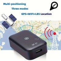 GF21 Mini GPS Real Time Car Tracker Anti-Lost Device Voice Control Recording Locator HD Microphone WIFI+LBS+GPS Pos Locator