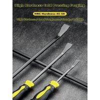 Multi-Function Long Pry Bar 8 12 18 24 inch Motorcycle Tire Crowbar Strike Cap Nail Puller Heavy Duty Car Repair Hand Tools CV-R