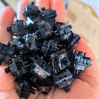 KEYCOOL Charmed Night Silent Switch Black 5pins Linear 45g RGB For Custom DIY Office Games Mechanical Keyboard Mute MX Switches
