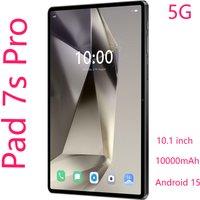 2025 Tablet Pad 7s Pro 10.1inch HD Screen Original Android 15 Tab 4G 5G Dual Sim 10000mAh WIFI Tablets Children's Kids Tablet PC