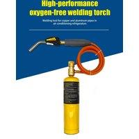 Automatic Ignition Oxygen-free Welding Torch MAPP Gas Air Conditioner Refrigerator Welding Repair Copper Tube Welding Gun