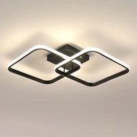 42W Square Cross LED Aluminum Ceiling Light, Ra=80, 4500K Neutral Light Ceiling Light Suitable for Bedrooms and Dining Rooms