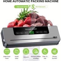 Electric Vacuum Sealer Machine Dry/Wet Food Packaging Vacuum Sealing Bags Food Storage Vacuum Packaging Machine For Kitchen Home