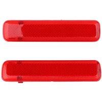 15183155 15183156 2Pcs Car Interior Door Panel Warning Light Shell Reflector for Chevrolet Silverado Suburban GMC Sierra Yukon