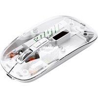 X11 Mouse Wireless Gaming Computer Office 2.4g Bluetooth Laptop Mouse USB Type-C Rechargeable Transparent Shell Laser Roller