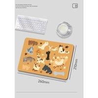 MP05 Mouse Pad Game Computer Office Accessories Rubber Bear Dog Animal Cute Laptop Desktop Mouse Pad 260 * 210mm