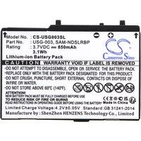 Game Console Battery For Nintendo:DS,DS Lite,C/USG-A-BP-EUR,SAM-NDSLRBP,USG-001,USG-003,--850mAh/3.1Wh--Li-ion--3.70V