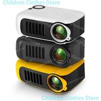 MINI Projector Portable 3D LED Video Projectors Home Cinema Theater Game Smart TV BOX 1080P 4K Via HD Port A2000