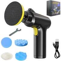 Portable Mini Cordless Waxing Polishing 4000 mAh Battery Electric Polishing Machine Cordless Polishing Machine tools accessories