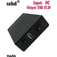 1-10pcs 5V 12v 3400mAh Lithium Li ion 18650 Battery pack 3S1P DC 12V USB 5V Mobile power With 5521 cable and charger