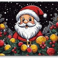 MP06 Mouse Pad Gaming Computer Office Accessories Santa Claus Laptop Mouse Rubber Pad Anti slip Small Desktop Pad 210 * 260mm