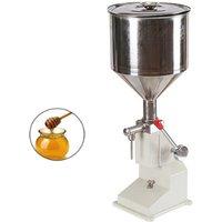 Paste Liquid Bottle Filling Machine Stainless Steel Piston Manual Pedal Cream Shampoo Honey Viscous Liquid Filler