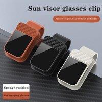 Car Visor Clip - Universal Sunglasses Holder & Receipt Organizer, Car Glasses Clip, Car Sun Visor Automotive Hanger Clip Ticket