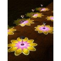 3-in-1 Solar Garden Light, Solar-Powered Projection Light, IP65 Waterproof, Auto On/Off,Suitable for gardens and courtyards