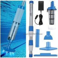 NEW Pool Vacuum Cleaner Rechargeable Pool Fish Tank Swimming Handheld Cordless Spas Hot Tubs Portable