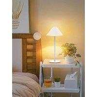 Portable Cordless Table Lamp with 3 Color Temperatures, Stepless Dimming, Touch Control,Ideal for Bedroom, Living Room, Outdoor