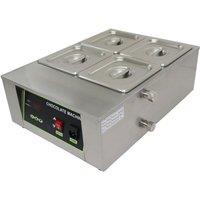 Electric Chocolate Tempering Machine Cheese Melting Machine Heater Commercial Fountain Melter Pan Warmer 220v