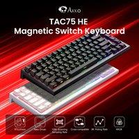 AKKO TAC75 HE Magnetic Switch Keyboard 75% Gaming Keyboards Rapid Trigger 0.005mm 8K RGB Wired Esports Custom Keyboard for Gamer