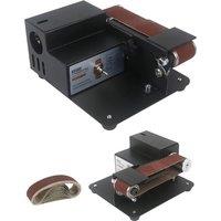 Mini Electric Belt Machine DIY Multifunctional Polishing Grinder Electric Knife Grinder Multifunctional Grinder Sharpener Edger