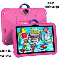 2025 New 7.0 Inch Android 13 Learning Education Kids Tablets 4GB RAM 64GB ROM Cheap Simple Children's F Tablet Pc
