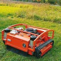 Doorstep Delivery High Power Multi Function Remote Control Crawler Lawn Mower For Grass Cutting