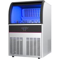 220V Ice Making Machine Commercial Milk Tea Shop Home Big Automatic Ice Cube Maker Large Capacity Ice Maker