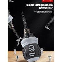 26 in 1 Ratchet Screwdriver Set Magnetic Dual-purpose Batch Head Telescopic Multi-Purpose Screwdriver Hand Tools