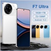 New F7 Ultra Original Smartphone 7.3inch 5G Cell Phone 7800mAh Android 15 Dual SIM Card Cellphones Global Version Mobile Phones