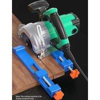 Cutting Machine Base Guide Adjustable Electric Circular Saw Milling Positioning Clamp Precision Wood Cutting Guide Woodworking
