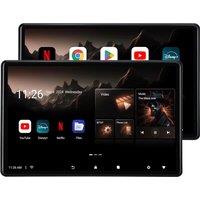 13.5 Inch Car Headrest Monitor 4K Android 14 APP 2G+32GB ROM HD 1080P WIFI/Bluetooth/HDMI/FM/Mirror Link/Miracas Video Player